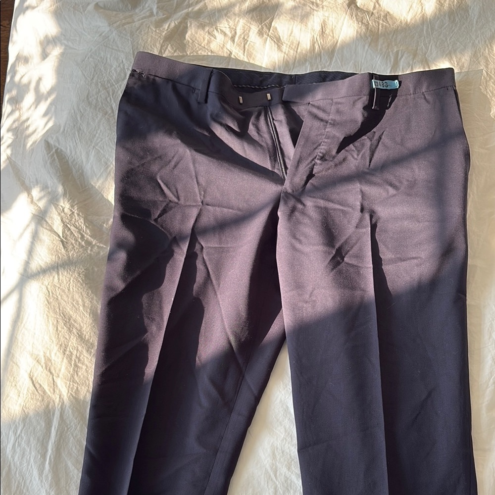 Banana Republic Blue Dress Pants with Professional Tailoring